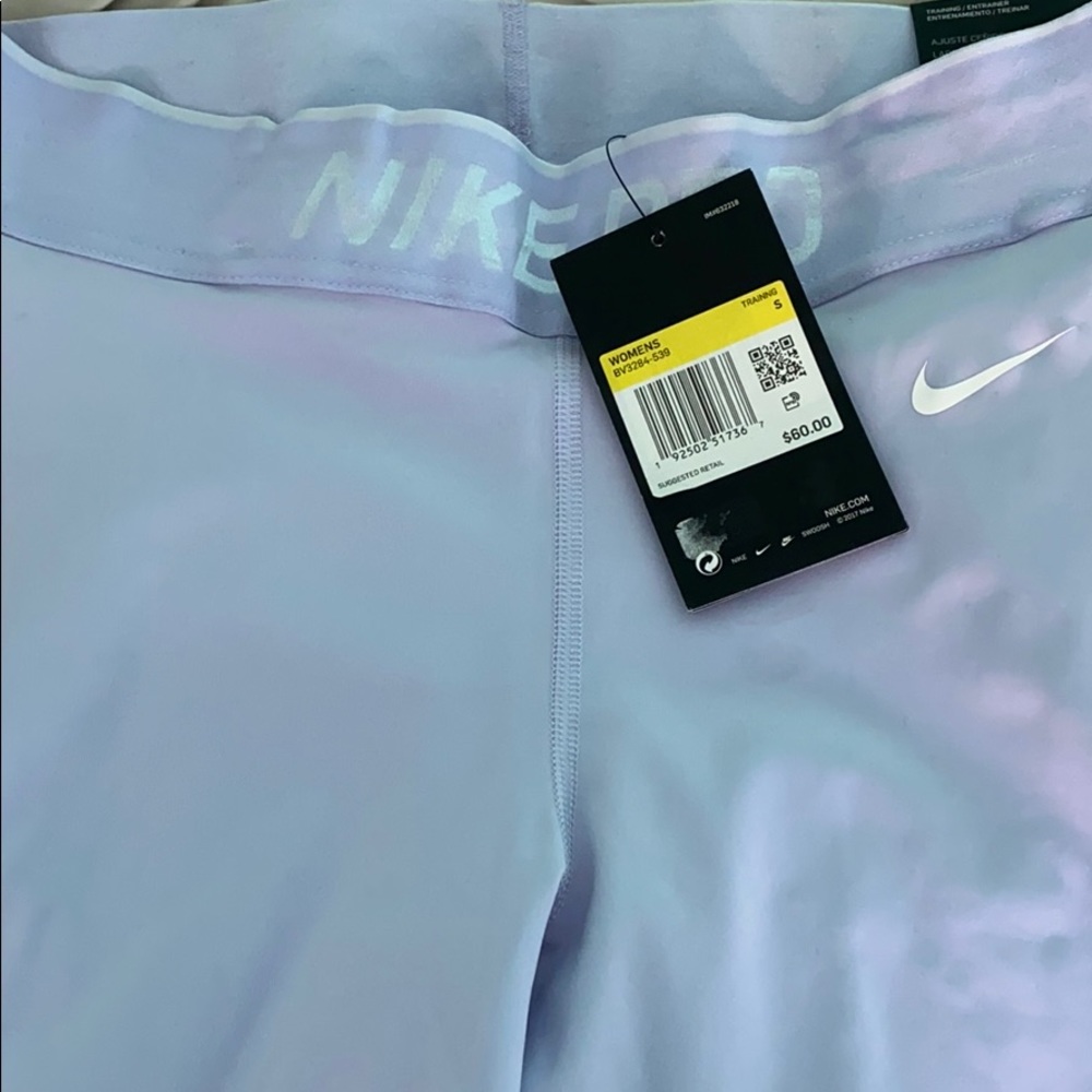 Lavender Nike Pro Tight Fit Leggings